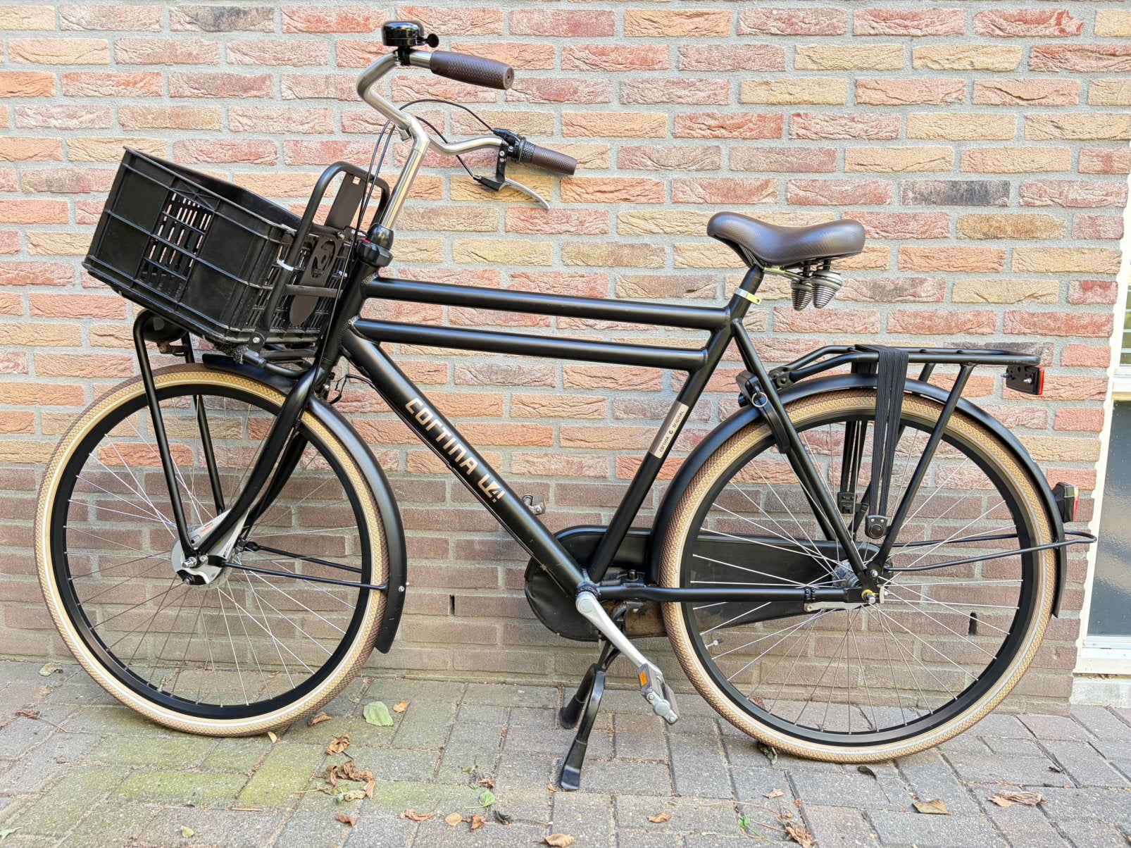 Als nieuw! Cortina 4u herenfiets, Terugtraprem, Versnellingen, Zo goed als nieuw, 57 tot 61 cm