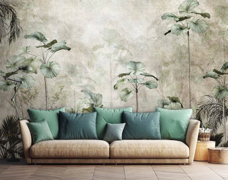 Fotobehang / Behang - Jungle Planten Pracht, Huis en Inrichting, Fotobehangkoning.nl, Overige patronen, Hoogeveen, Info@fotobehangkoning.nl