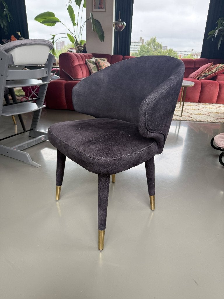 Dutchbone eetkamerstoelen (6x), Ophalen, Overige materialen, Gebruikt, Overige kleuren