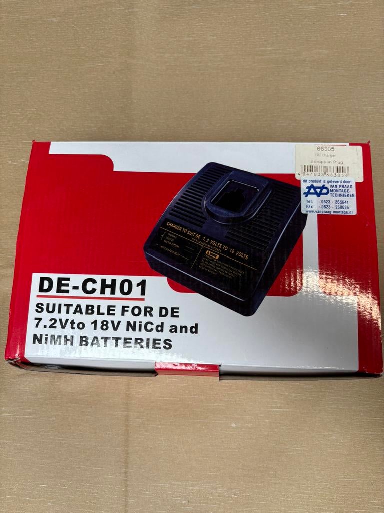 Universele acculader DE-CH01, Ophalen, -, -, Nieuw