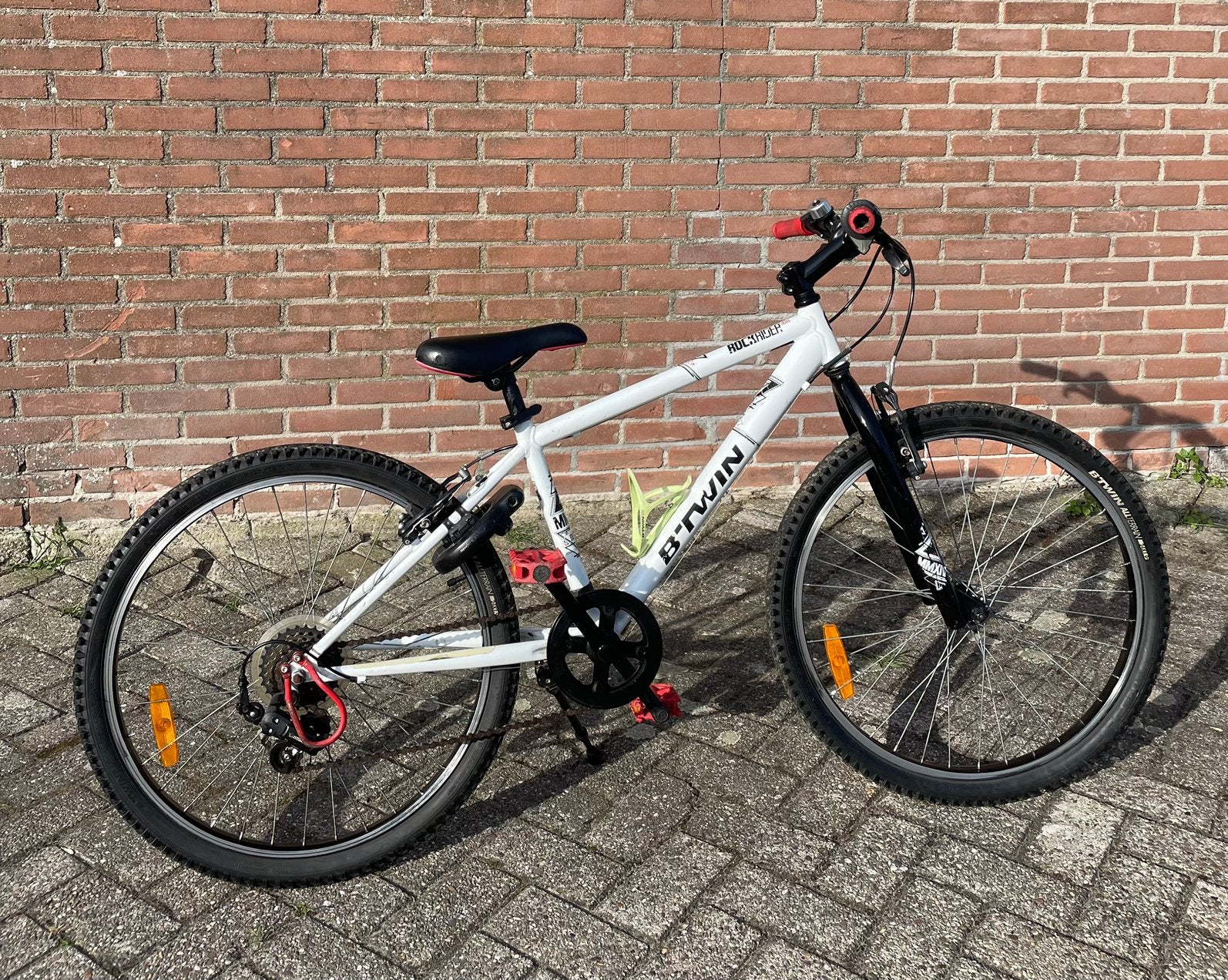 Nette 24 inch Rockrider - 6 versn- € 135,-, Fietsen en Brommers, Fietsen | Meisjes, Zo goed als nieuw, 26 inch of meer, Versnellingen