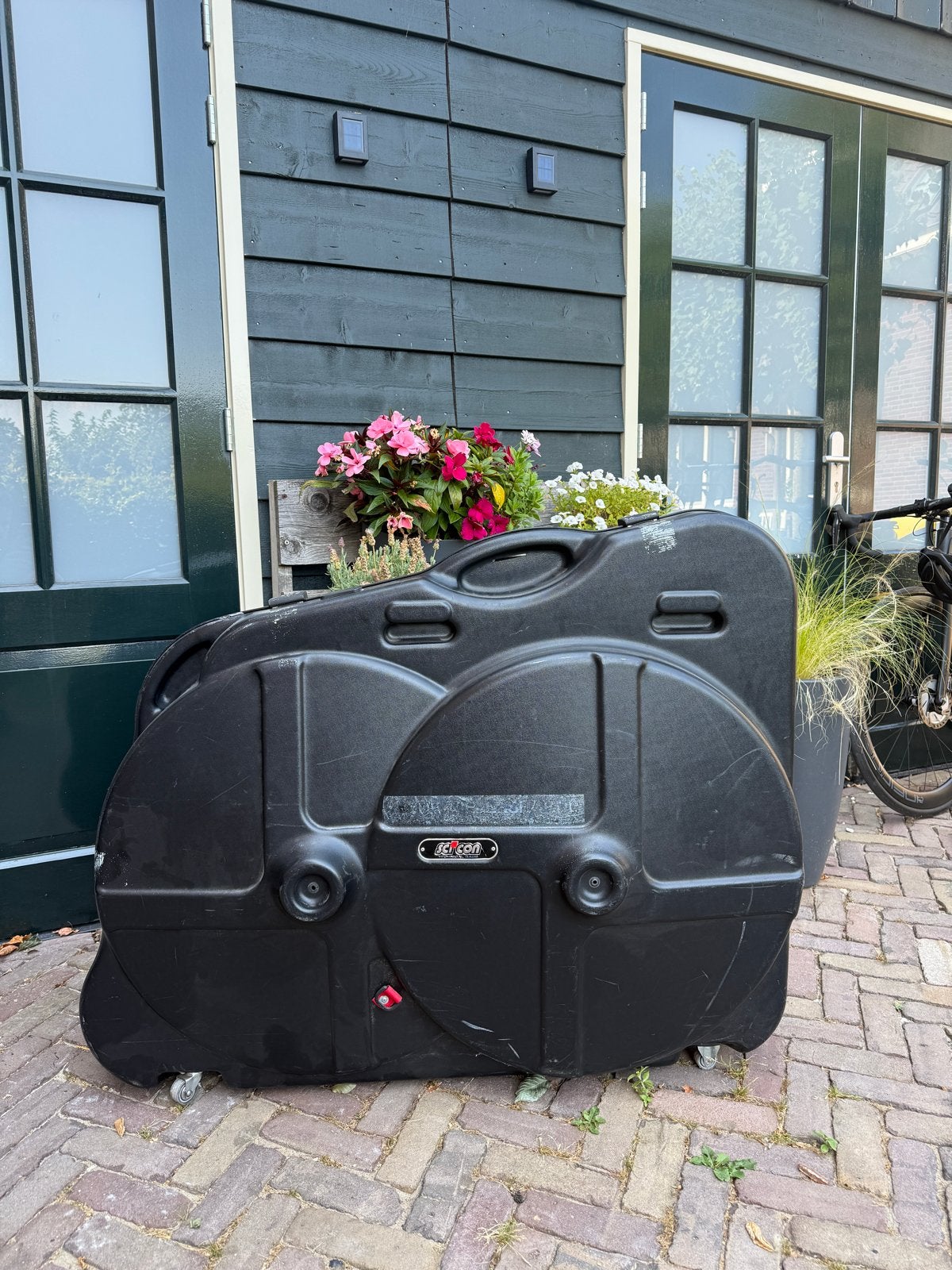 Scicon hardcase fietskoffer te huur, Fietsen en Brommers, Ophalen, Gebruikt, Opvouwbaar, Bagagekar