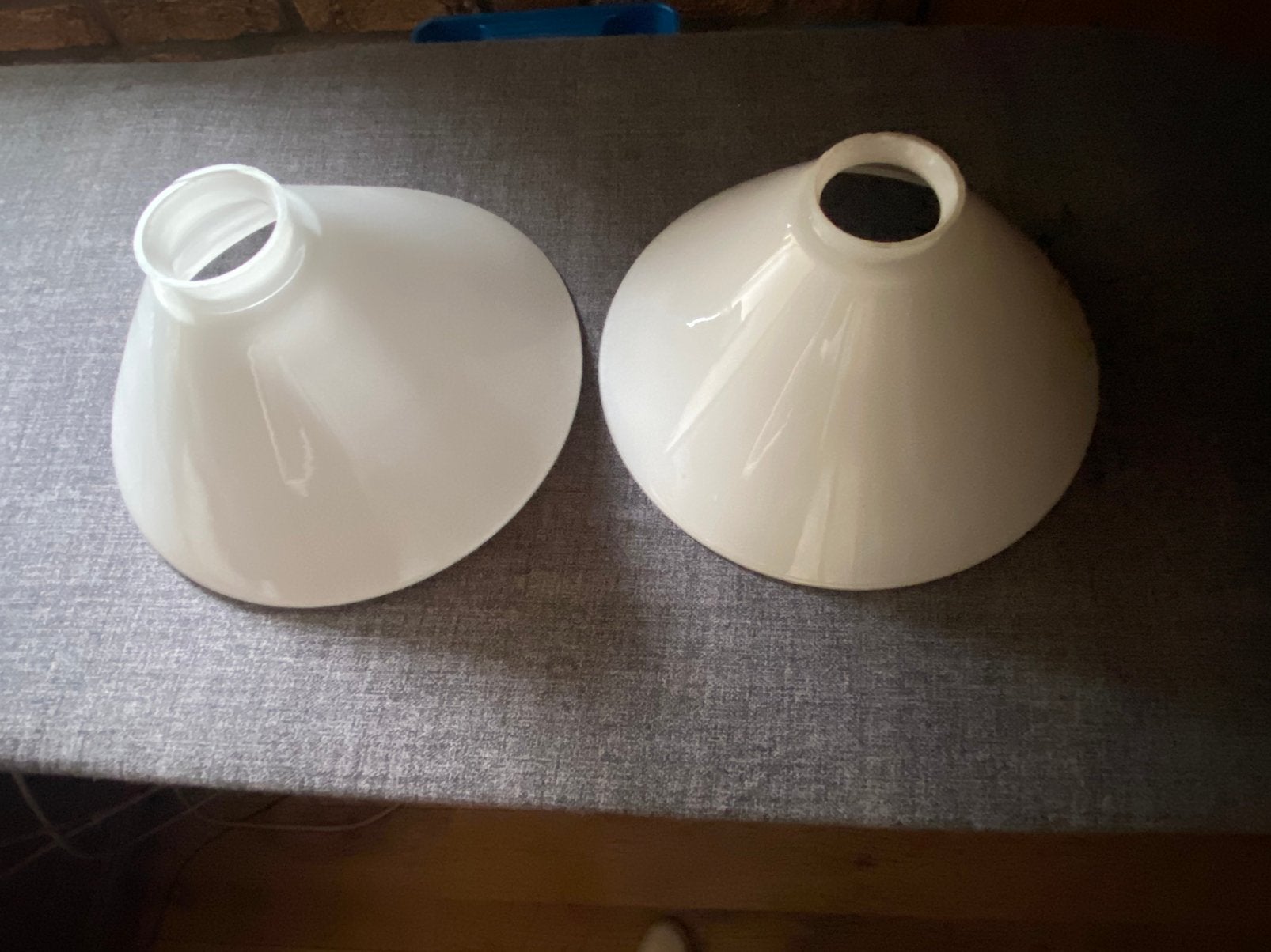 Lampenkappen 25 cm., Ophalen of Verzenden, Zo goed als nieuw, Rond, Minder dan 25 cm