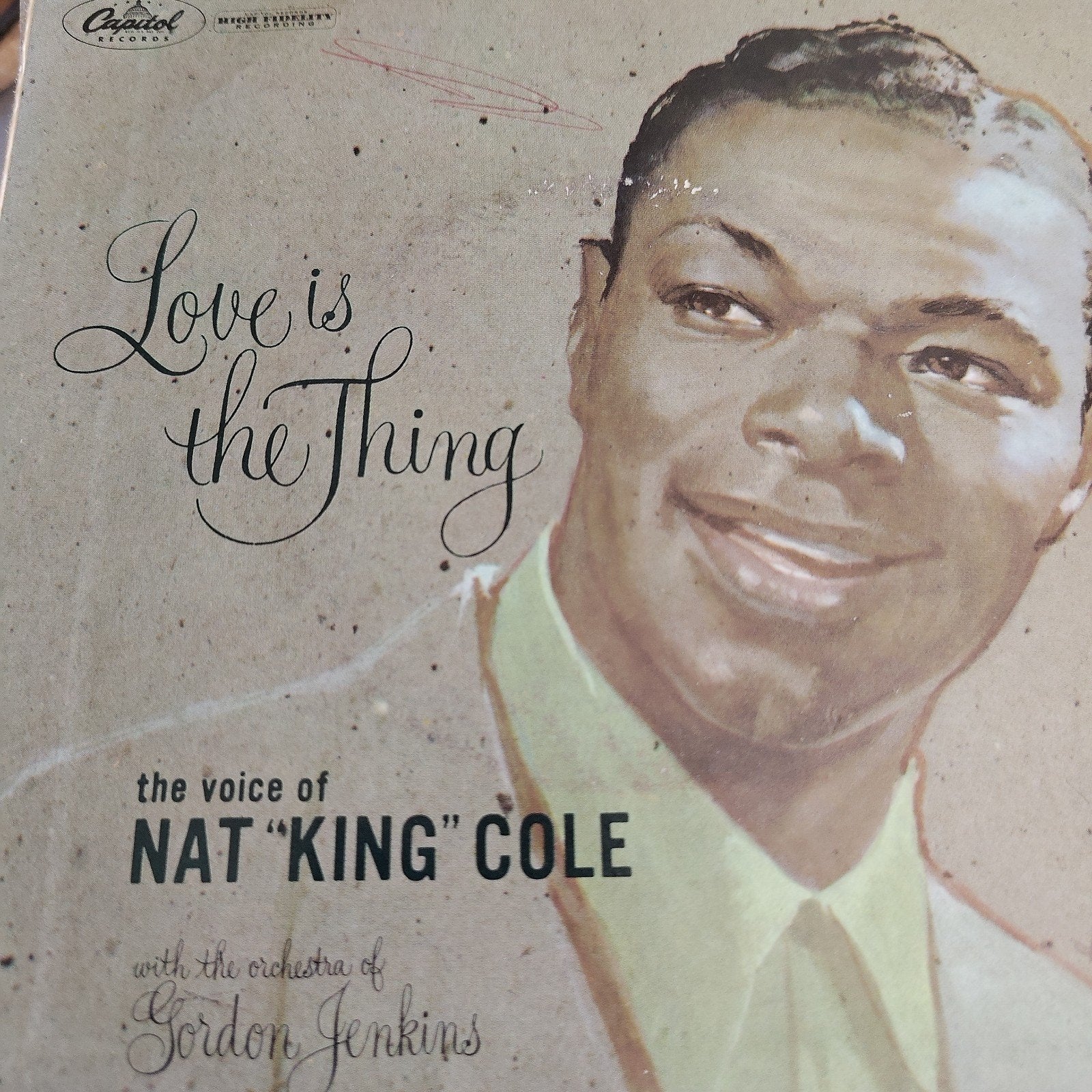 Nat King Cole - Love Is The Thing (Capitol Records), Gebruikt, 7 inch, Ophalen of Verzenden, EP