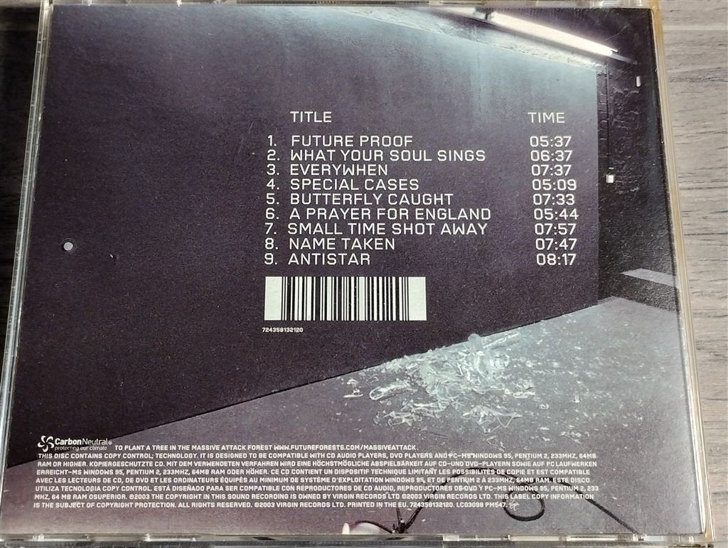Massive Attack - 100th Window, Ophalen of Verzenden, Zo goed als nieuw, Disco