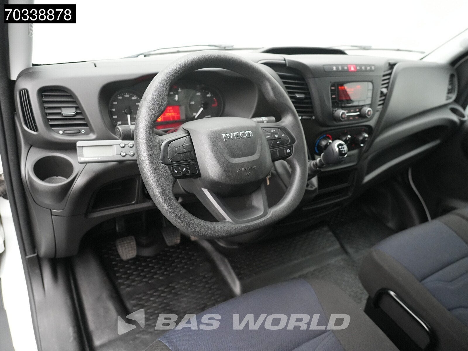 Iveco Daily 35C14 Koelwagen MultiTemp Thermo King V-500-MAX, Stof, Gebruikt, Euro 6, Iveco