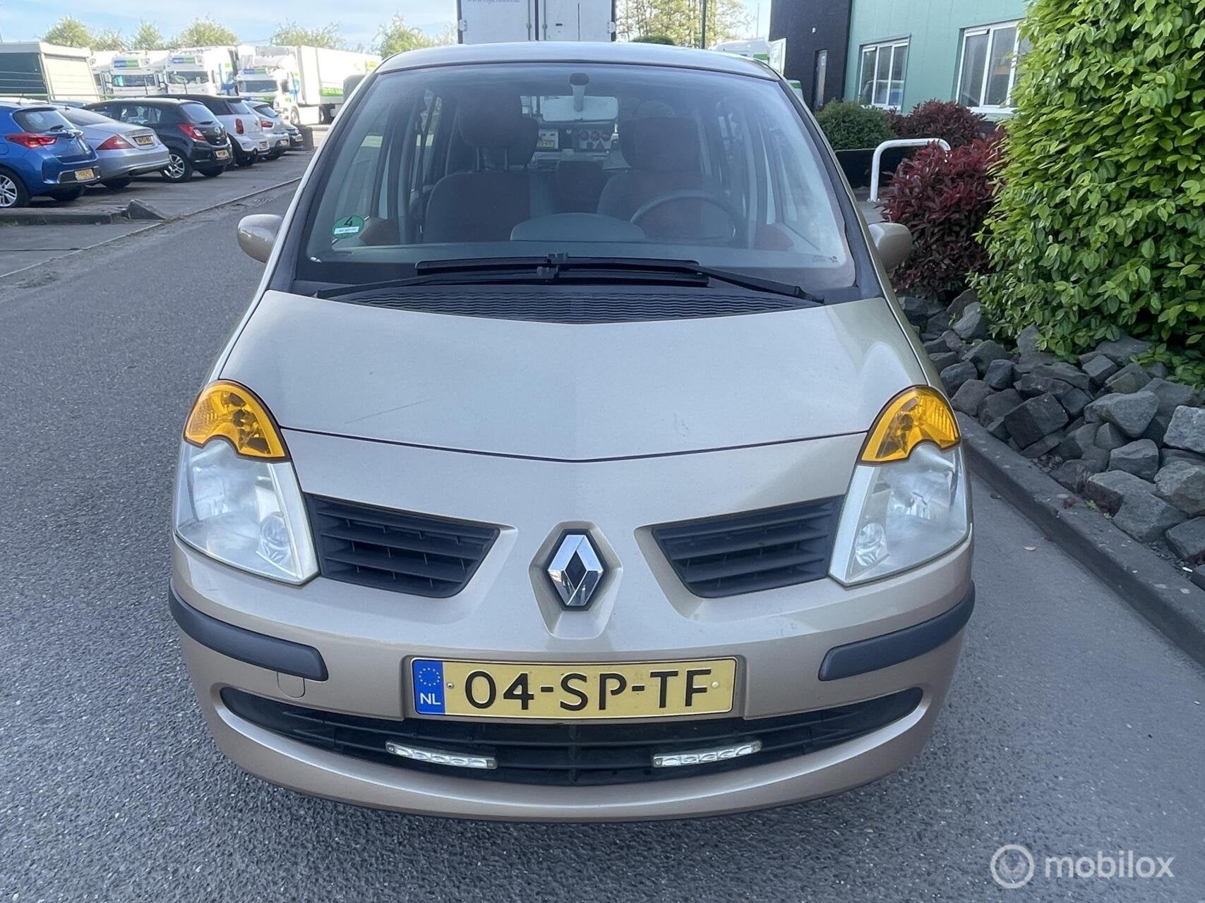 Renault Modus 1.6-16V Expression Luxe Automaat Nieuwe Apk, Auto's, Gebruikt, 4 cilinders, Origineel Nederlands, Bedrijf