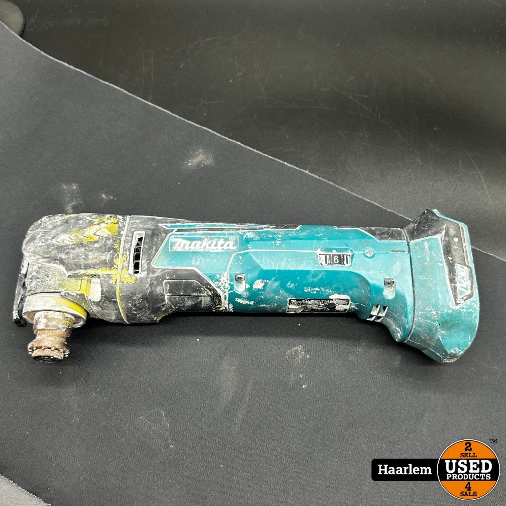 Makita DTM51 18v Li-ion accu multitool multimaster body, Makita, Gebruikt, Support@makita.com, Makita Corporation, 3-11-8, Sumiyoshi-cho, 
Anjo, Aichi 446-8502
Japan
