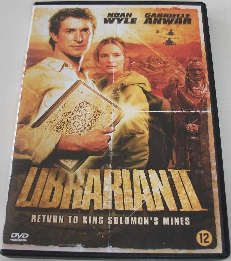 Dvd *** LIBRARIAN II *** Return to King Solomon's Mines, Vanaf 12 jaar, Ophalen of Verzenden, Zo goed als nieuw