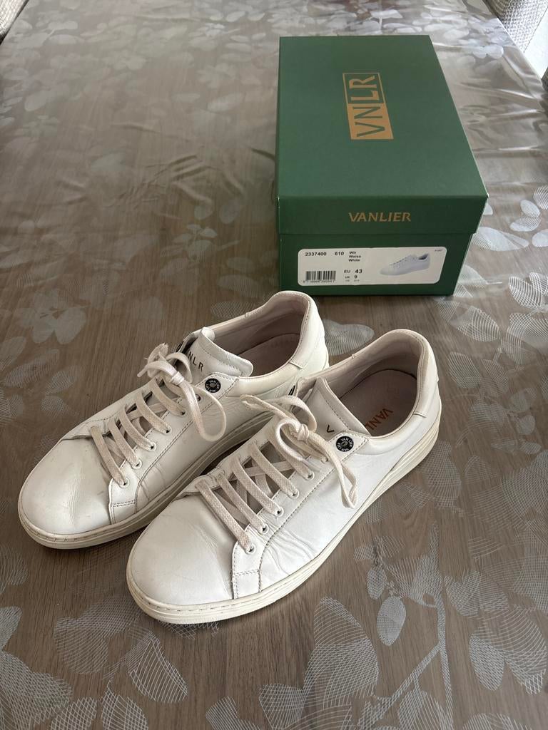 Van Lier sneakers maat 43, Kleding | Heren, Schoenen, Gedragen, Sneakers of Gympen, Wit, Ophalen of Verzenden