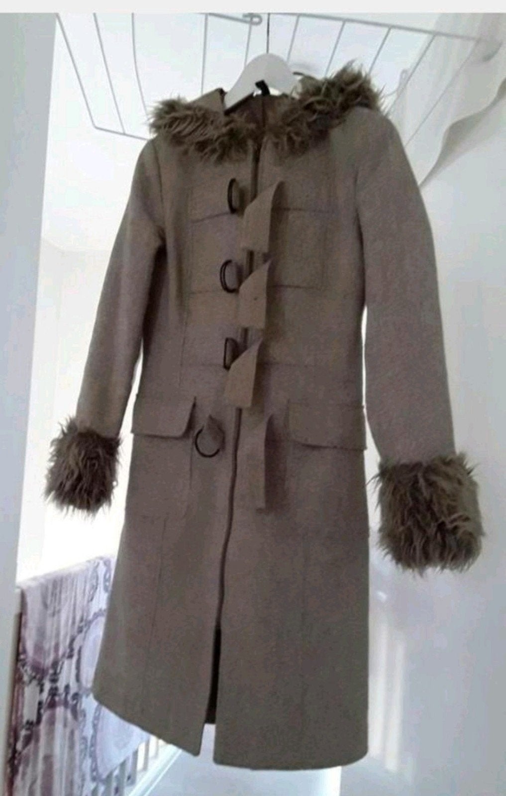 H&M jas, H&M, Beige, Ophalen of Verzenden, Zo goed als nieuw