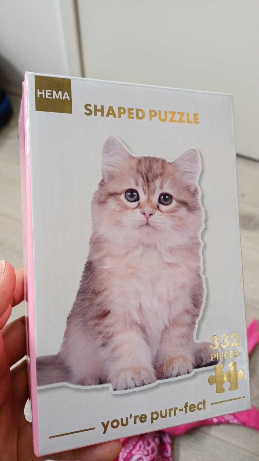 Kattenpuzzel 332 stukjes, gratis af te halen Reitdiepwijk, Ophalen, Minder dan 500 stukjes, Zo goed als nieuw