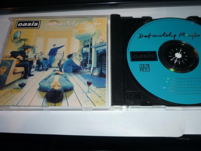 Oasis de cd definitely maybe, Verzenden, Zo goed als nieuw, Poprock