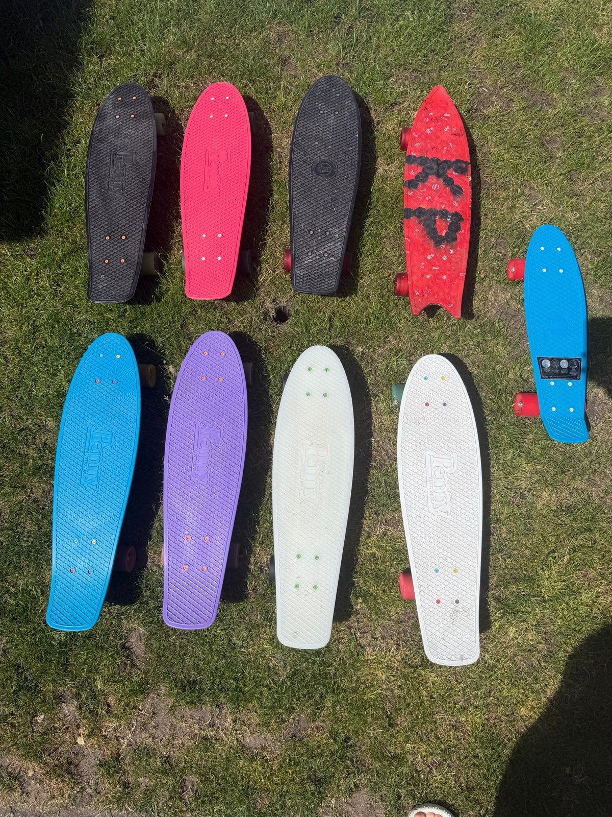 Gesigneerde Pennyboards van Enzoknol - Unieke Collectie!, Ophalen, Gebruikt, Skateboard, Longboard