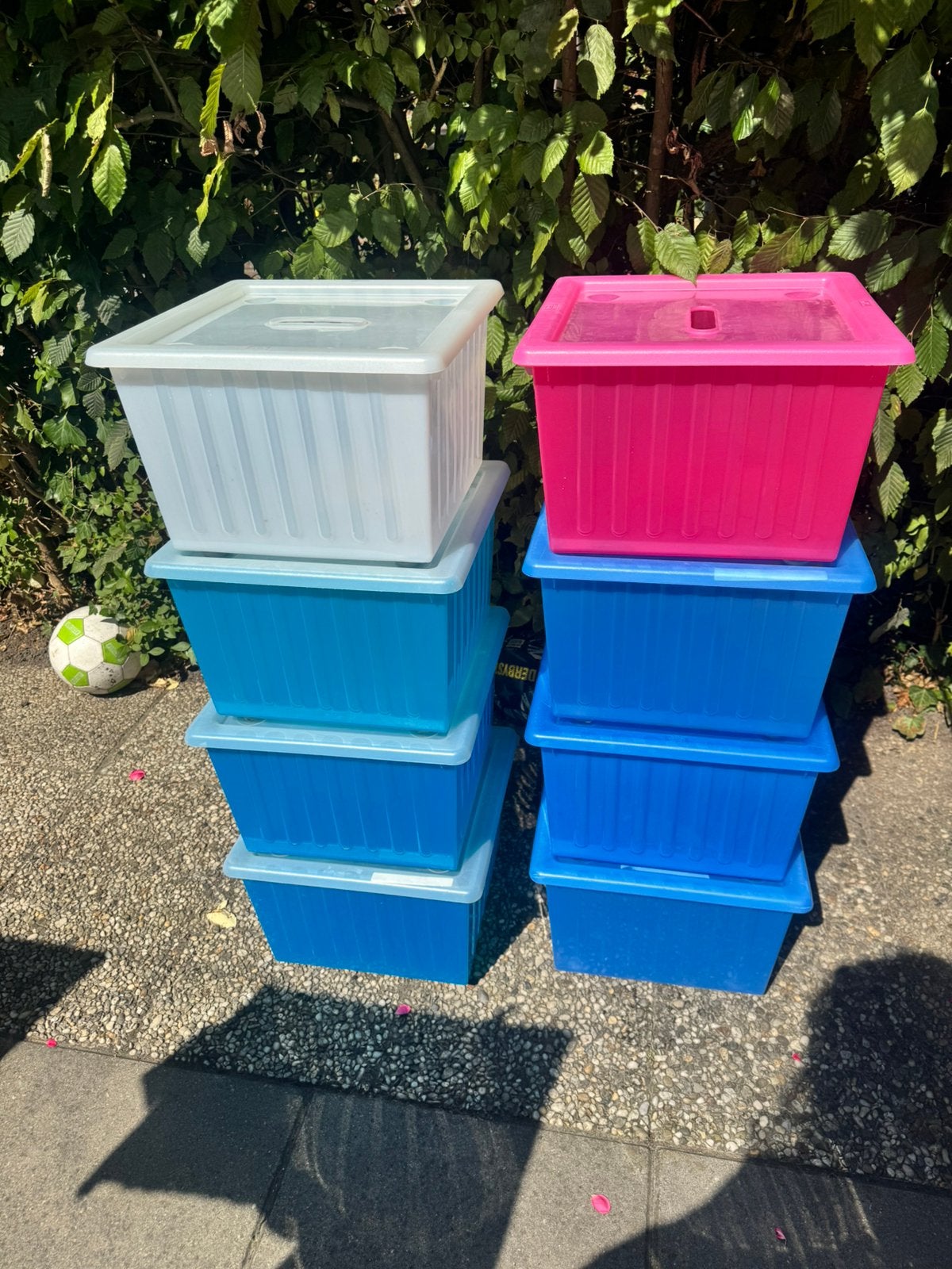 Ikea vessla storage crate 8 stuks, Ophalen, Zo goed als nieuw, Doos, Minder dan 35 cm