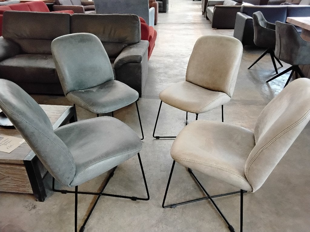 Set van 3 eetstoelen, leer Voor 150=!! Second Life Wolvega