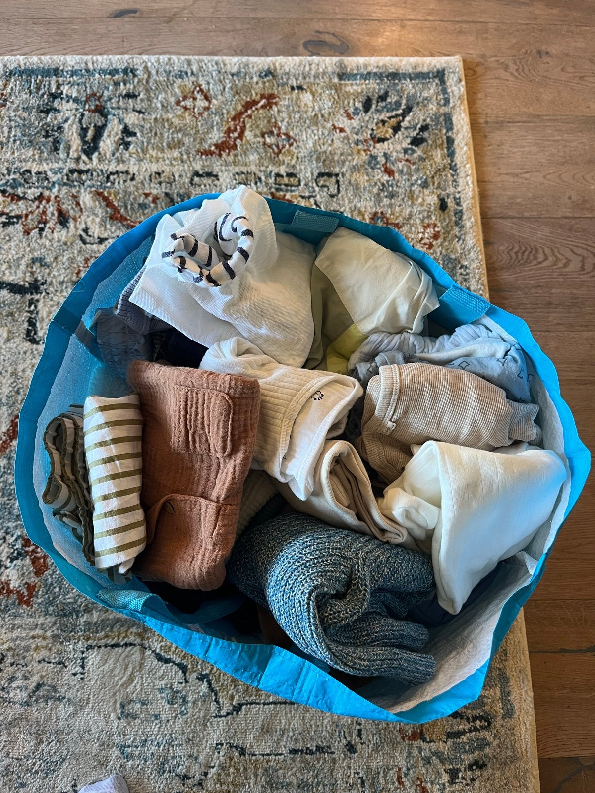 Grote tas jongens kleding maat 68 - zomer en herfst, Ophalen of Verzenden, Gebruikt, Jongen