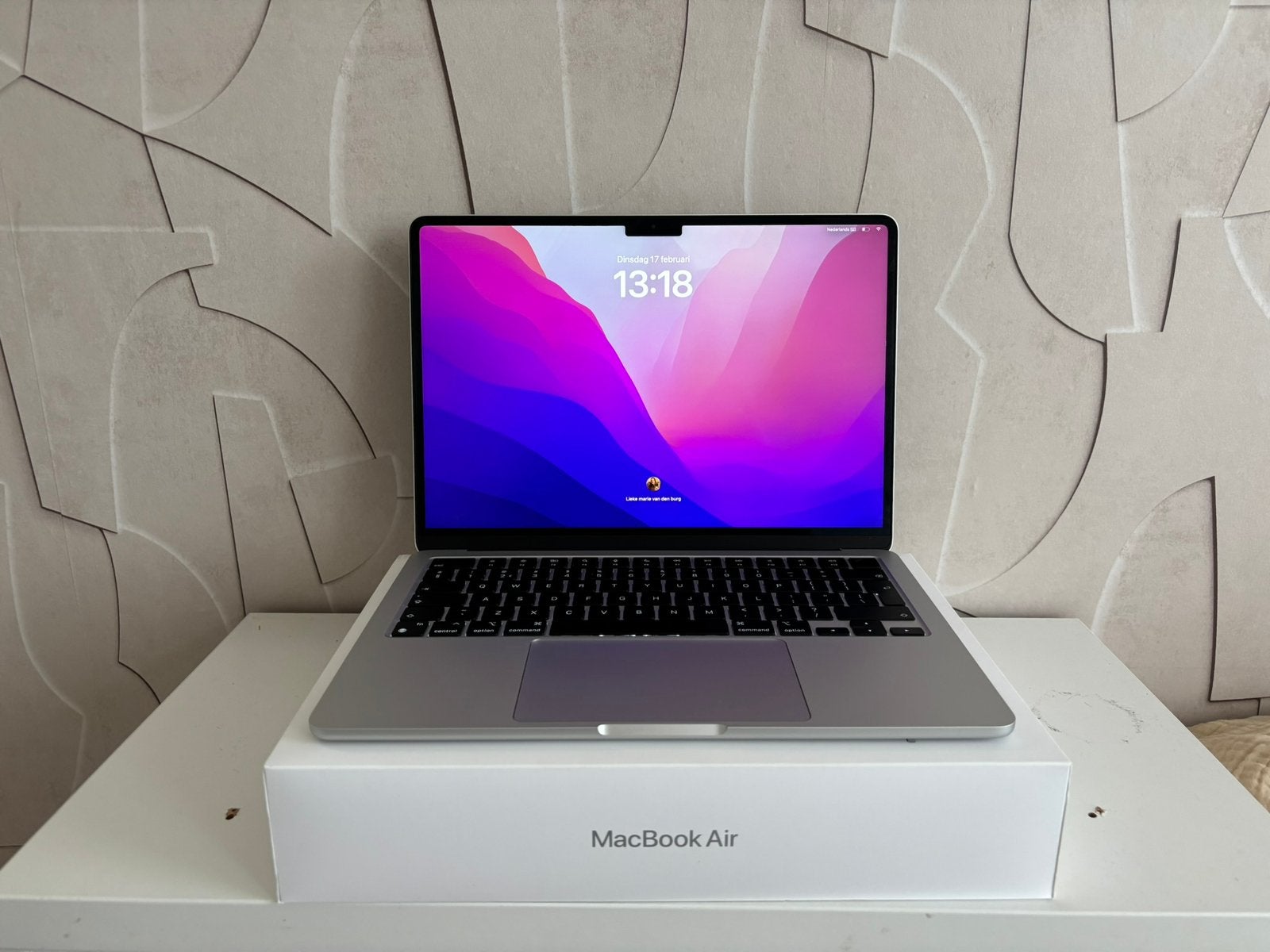 Macbook air M3-chip zilver, Ophalen, Zo goed als nieuw, 13 inch, MacBook Air