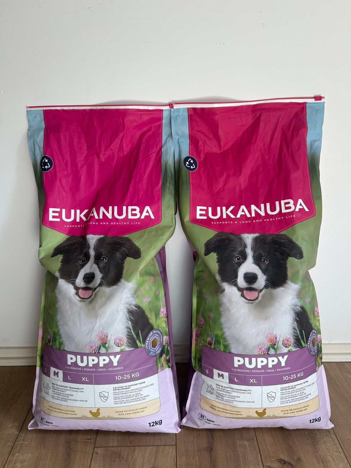 Eukenuba puppy brok M 12kg, Ophalen, Hond