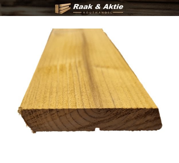 Planken- latten 18x85 / geborsteld / thermowood - nr: tp218