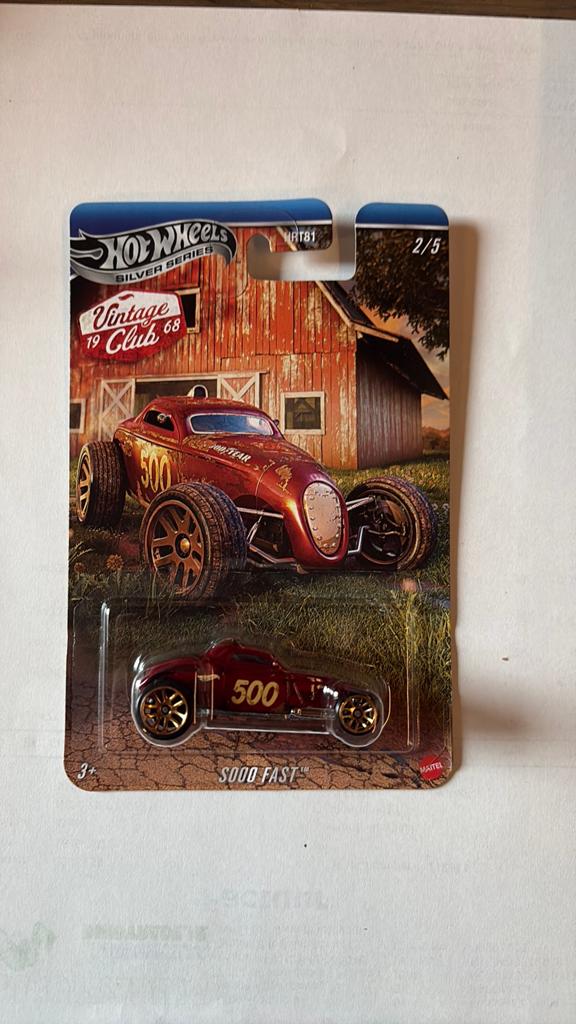 Hot Wheels Silver Series Vintage Club 1968 - Sooo Fast