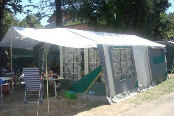 vouwwagen jamet Louisiane, Caravans en Kamperen, Vouwwagens, Ophalen, Antraciet, Aanwezig, Jamet