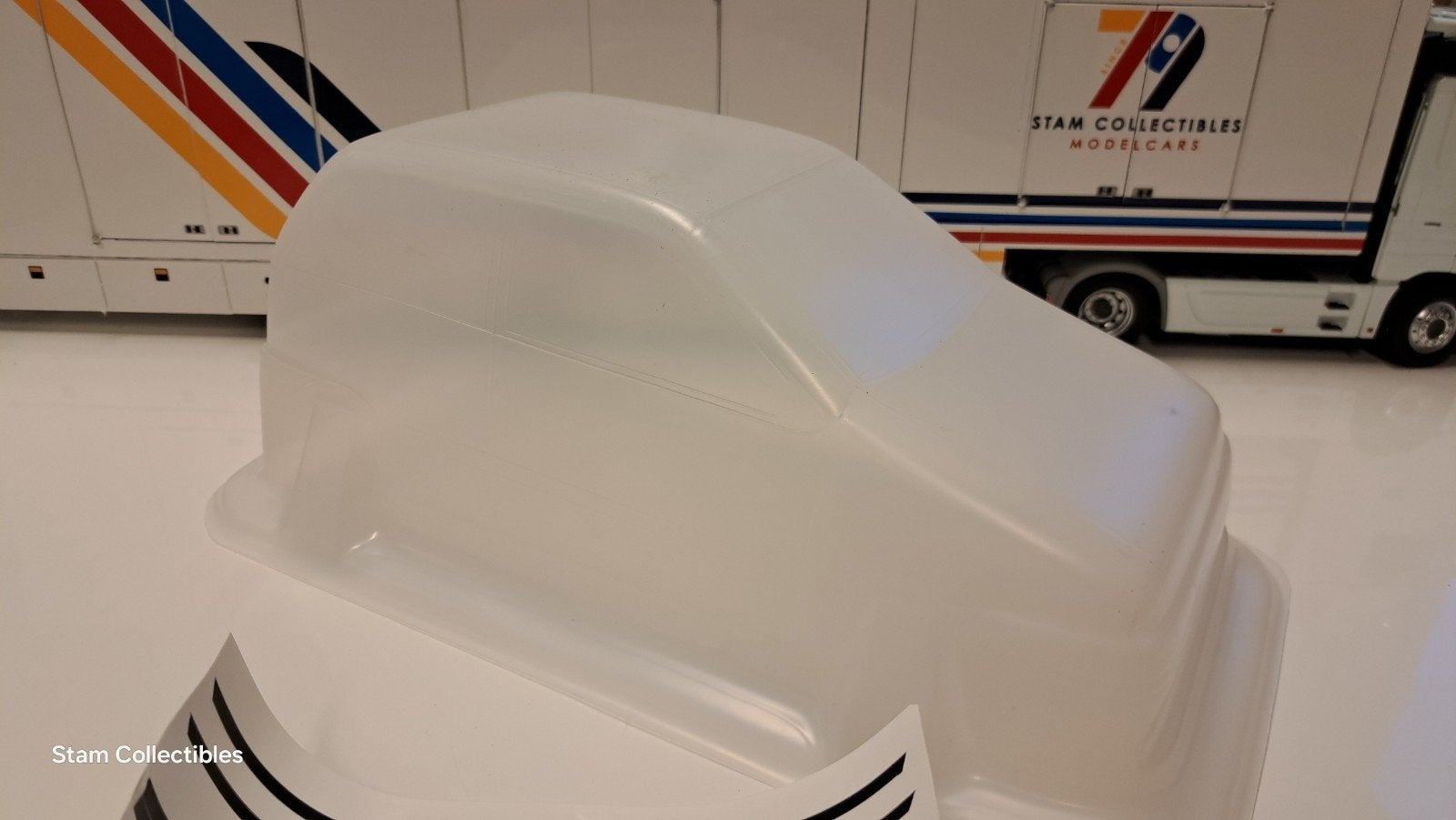 Fiat Punto GT RC Body - Transparant met Decals 1/10, Elektro, Ophalen of Verzenden, Zo goed als nieuw, Schaal 1:10