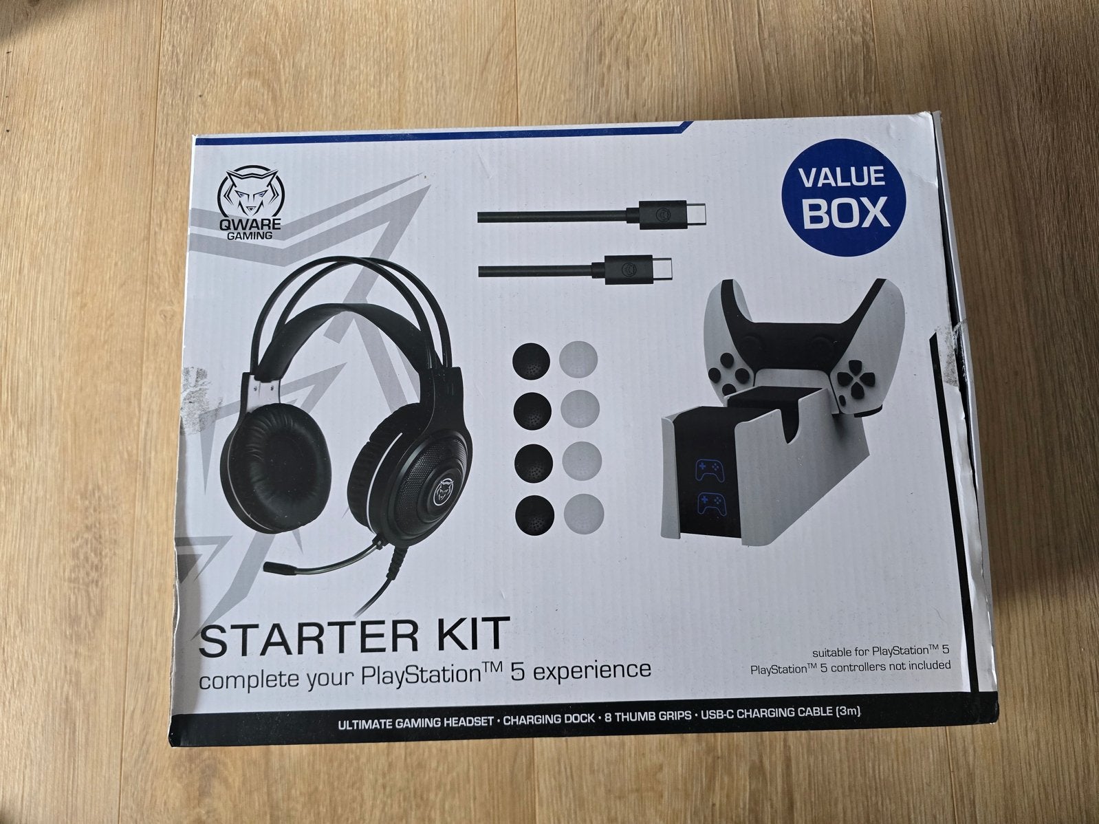 Qware Gaming Starter Kit voor PlayStation 5, Ophalen of Verzenden, Nieuw