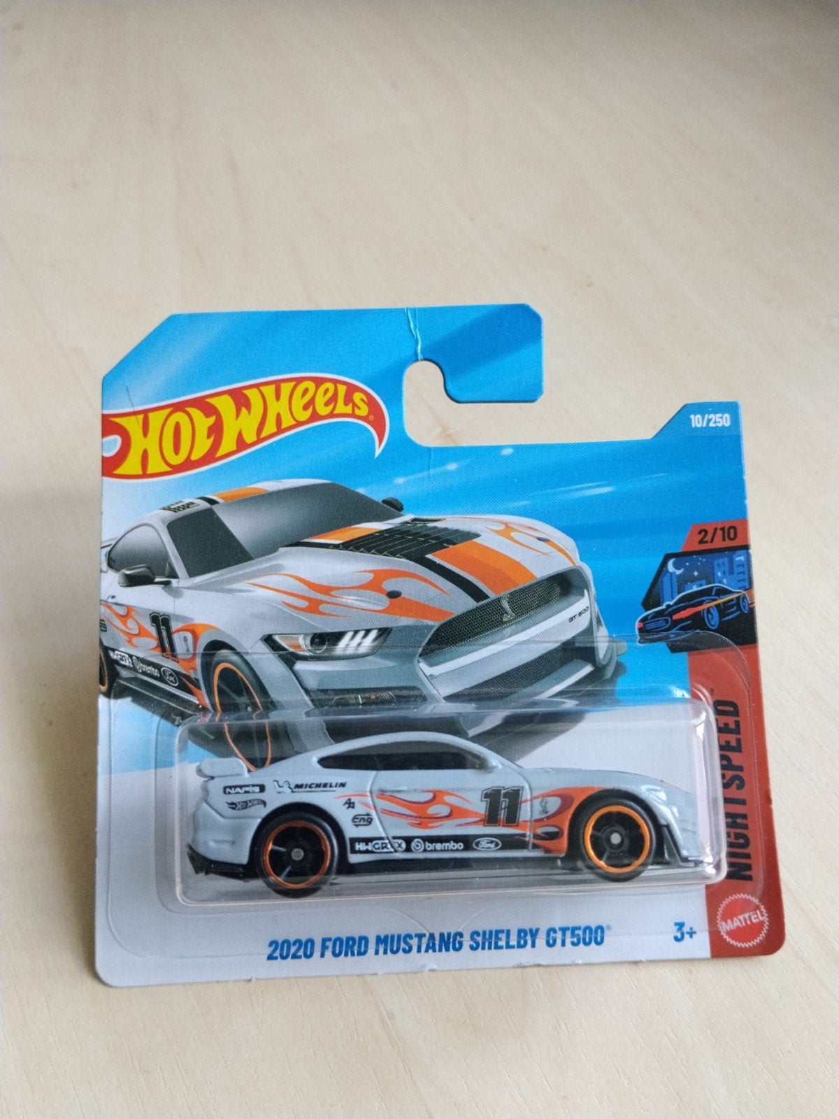 Hotwheels 2020 Ford Mustang Shelby GT500 hot wheels, Ophalen of Verzenden, Nieuw, Auto