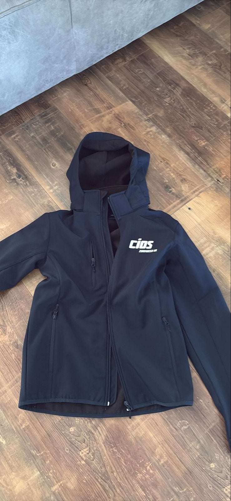 Zo goed als nieuwe Clique softshell jas CIOSNL Maat M, Ophalen of Verzenden, Zo goed als nieuw, Blauw