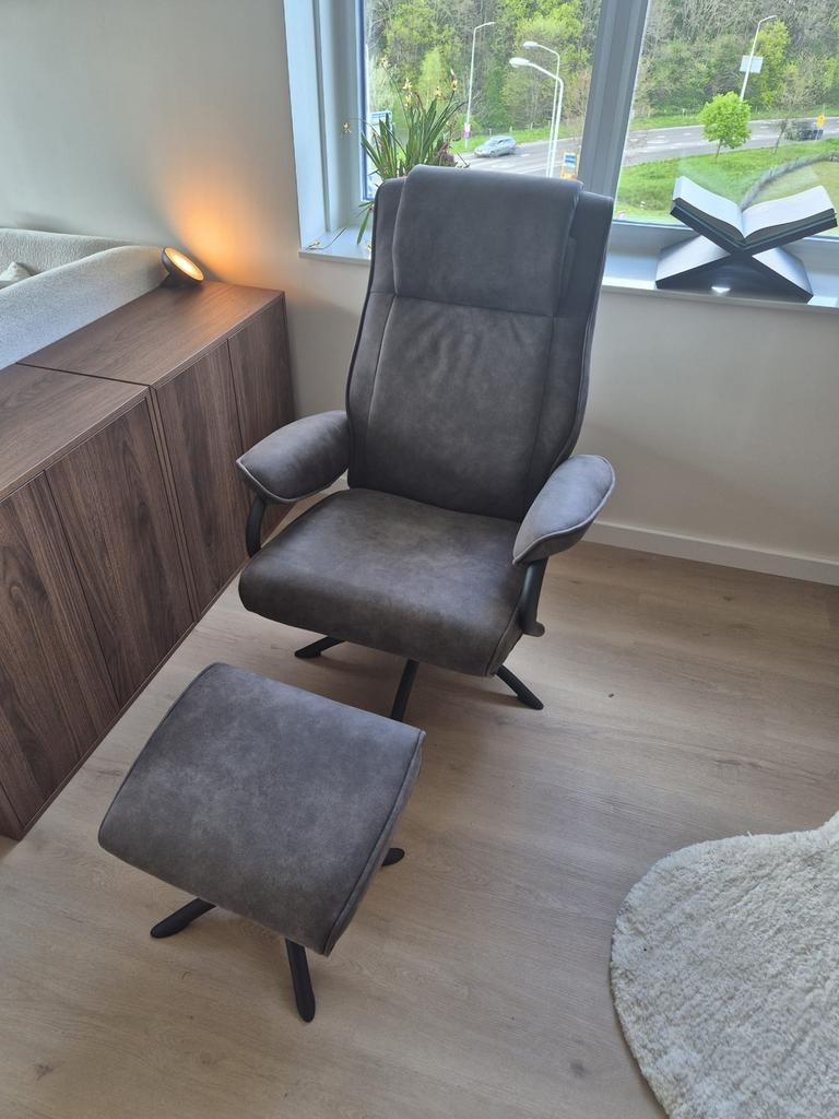 Relaxfauteuil Vincent (Leenbakker), Ophalen, 75 tot 100 cm, Zo goed als nieuw, 75 tot 100 cm