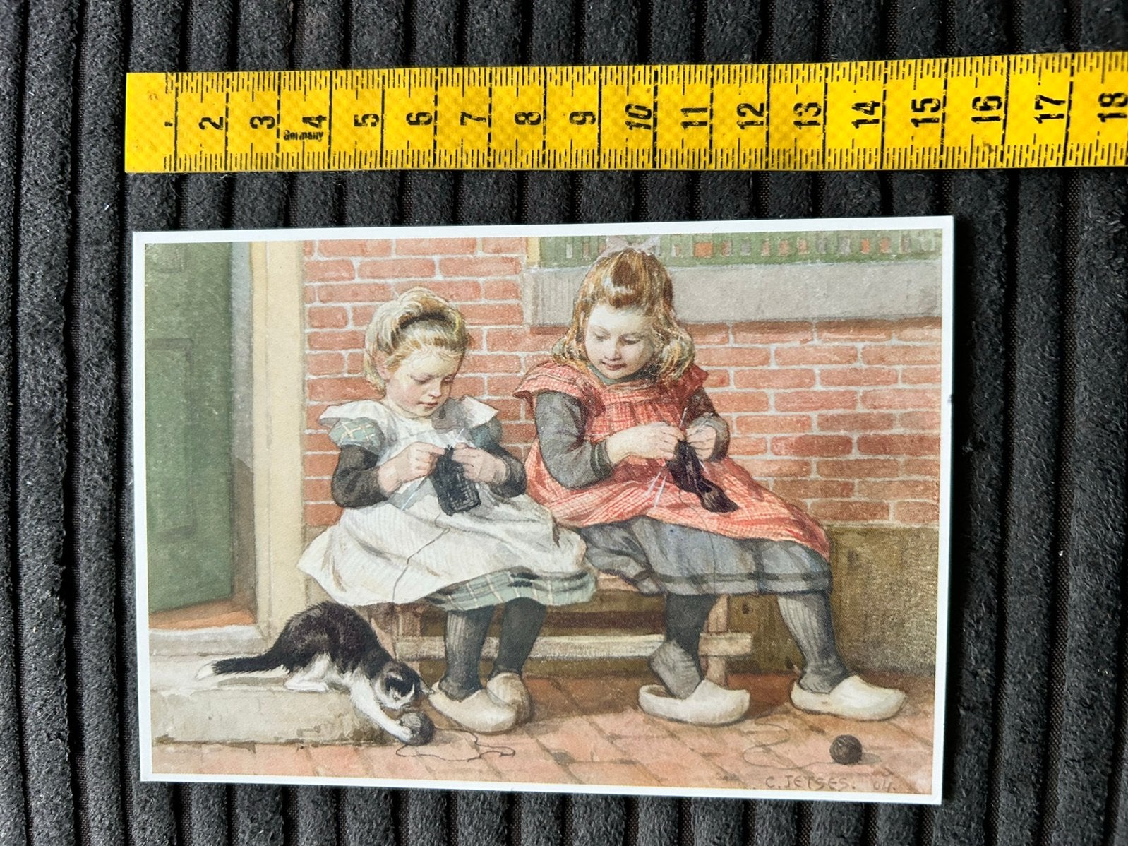 187. Kaart illustr Cornelis Jetses Ot en Sien, Ophalen of Verzenden, 1980 tot heden