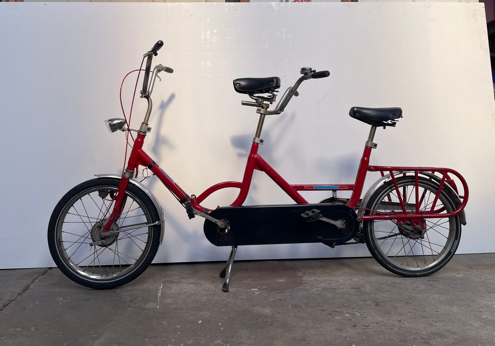 Vintage Saturnus vouwtandem, Ophalen, Minder dan 10 versnellingen, Gebruikt, Opvouwbaar