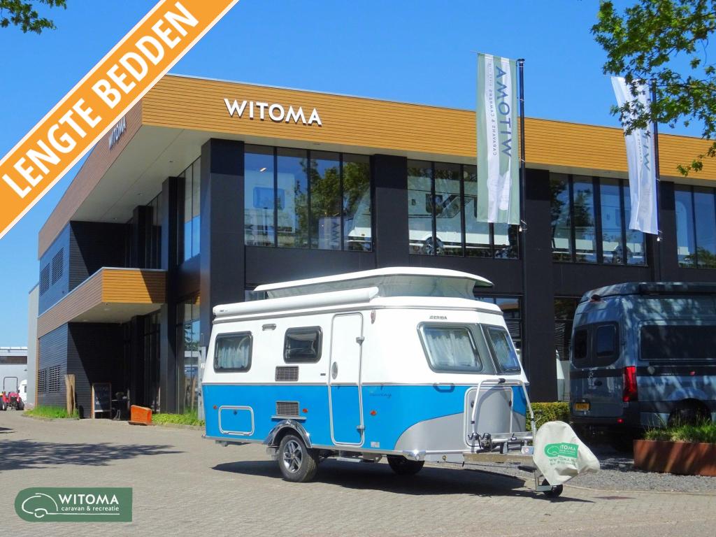 Eriba Touring 542 50%korting mover en accu, Standaardzit, Schokbreker, Bedrijf, Tot en met 3