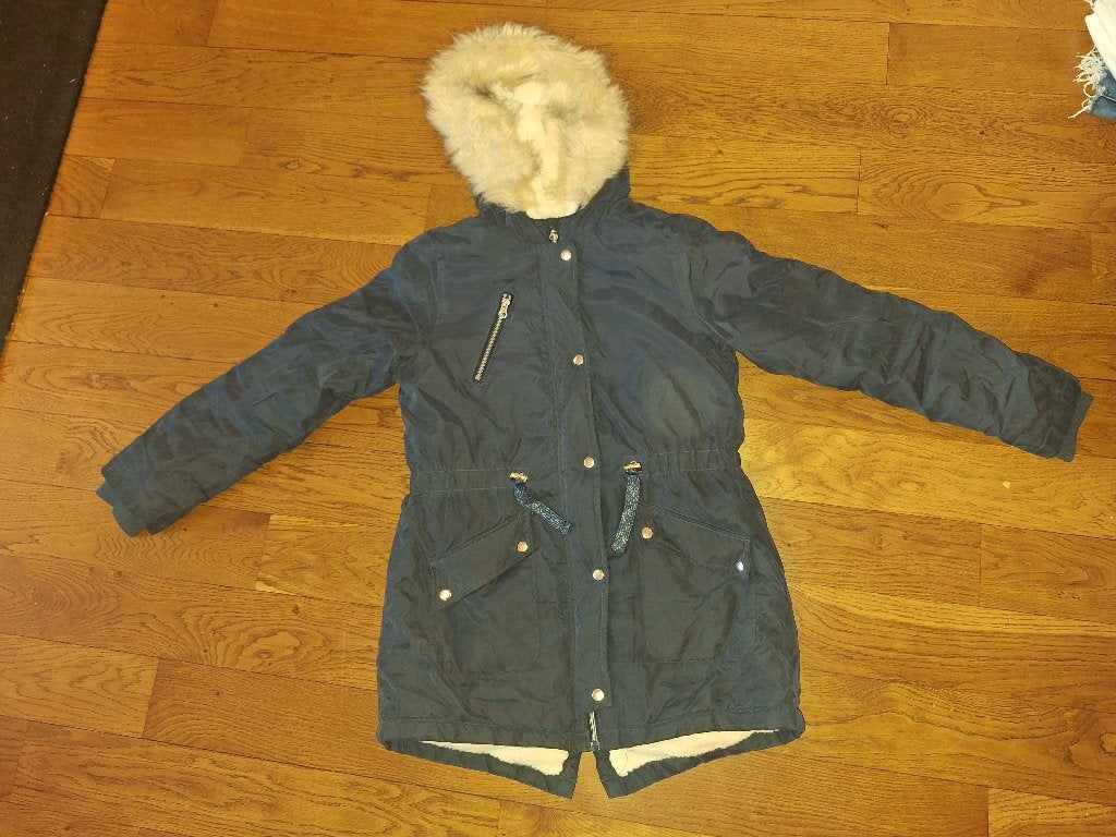 Winterjas maat 158, Meisje, Ophalen of Verzenden, Zo goed als nieuw, Primark