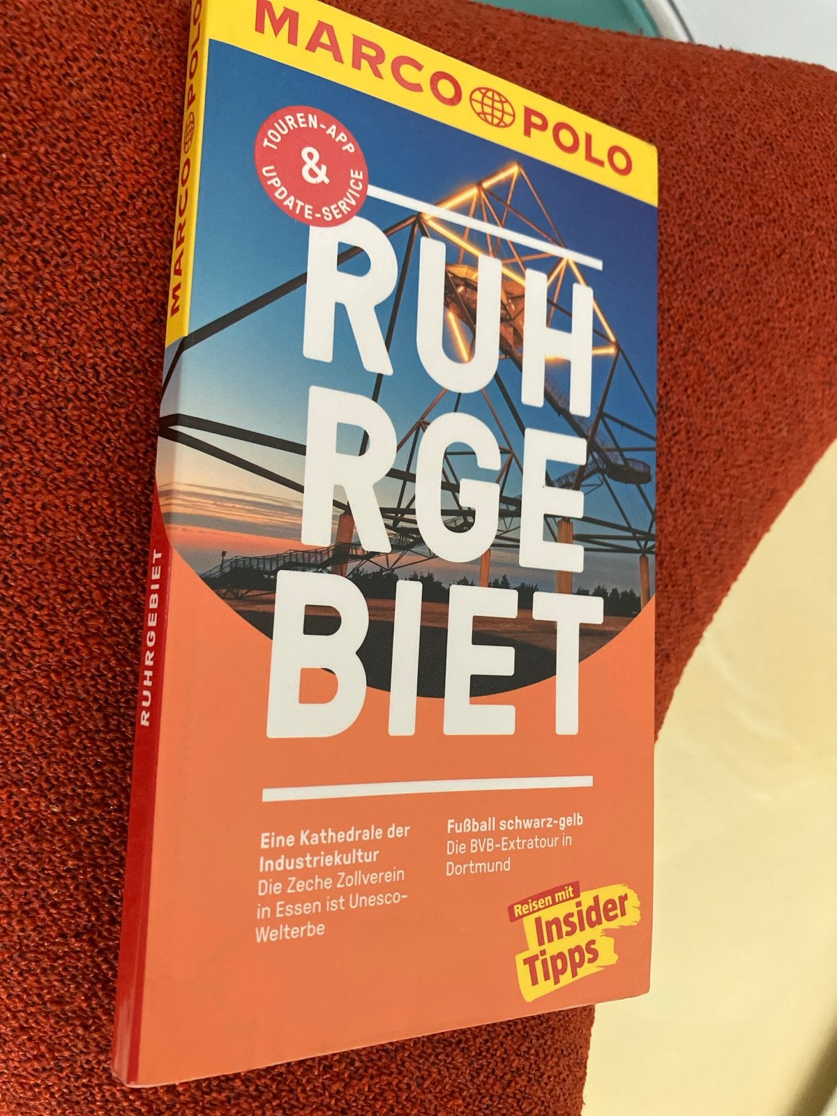 Marco Polo Reisgids Ruhrgebied met Insider Tips, Boeken, Europa, Ophalen of Verzenden, Zo goed als nieuw, Reisgids of -boek