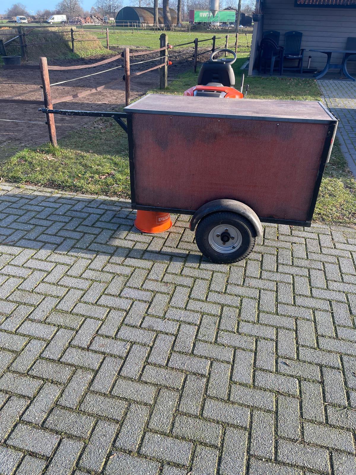 Viskar/ wagentje achter fiets, Ophalen of Verzenden, Gebruikt