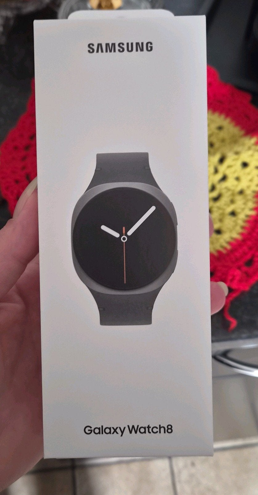 samsung smart watch 8 lte, Ophalen, Nieuw, Zwart, Android
