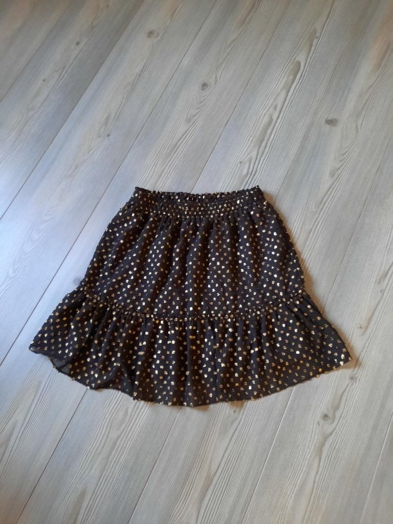 Geweldig rokje met gouddetail van Costes, maat 36., Zwart, Ophalen of Verzenden, Zo goed als nieuw, Costes