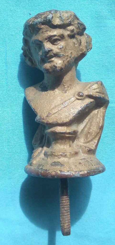 1930s AUTO MASCOTTE EMBLEEM MAN, Verzenden