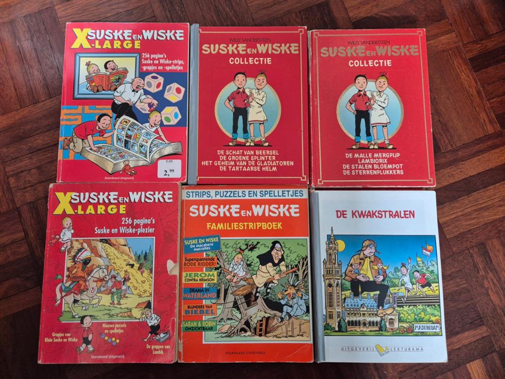Suske en Wiske boeken, Meerdere stripboeken, Ophalen, Gelezen, W. Vandersteen