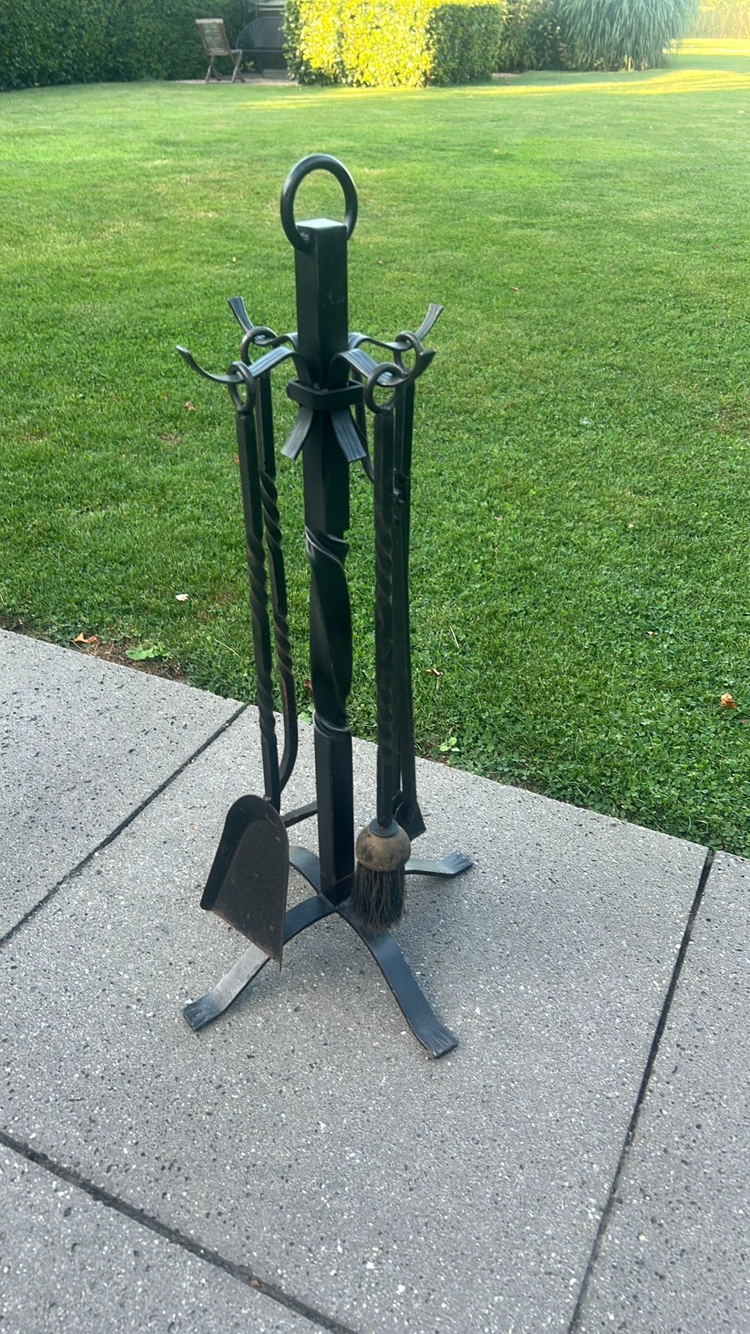 Kachel gereedschap, Ophalen, Gebruikt, Vrijstaande haard, Houthaard