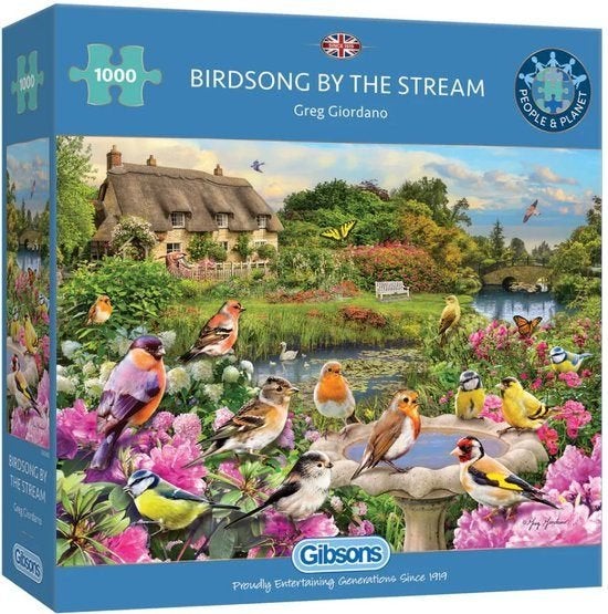 Gibsons - Birdsong by the Stream (door Greg Giordano), Ophalen of Verzenden, 500 t/m 1500 stukjes, Nieuw