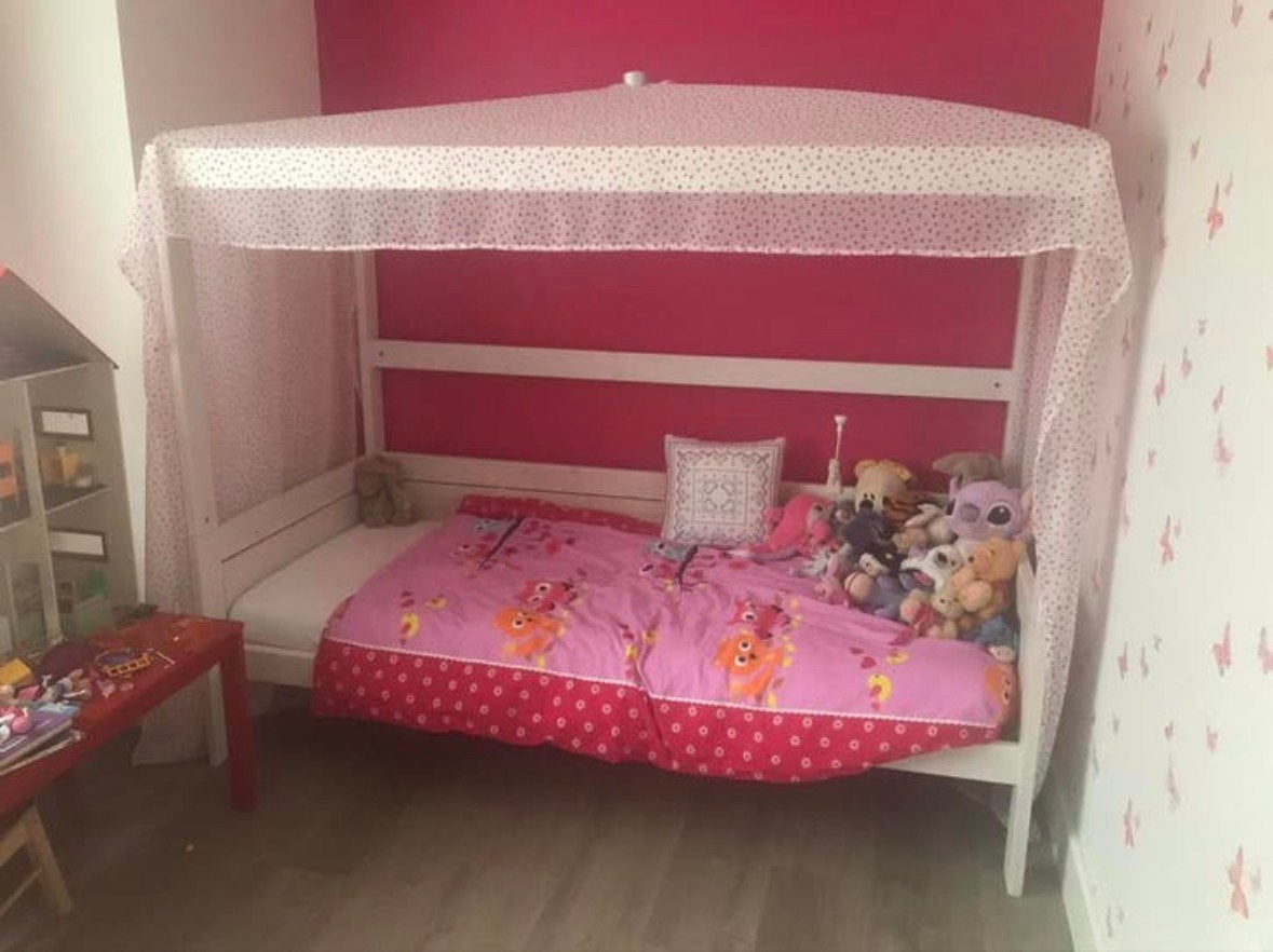 Lifetime halfhoog slaper bed, Ophalen, Gebruikt, Halfhoogslaper