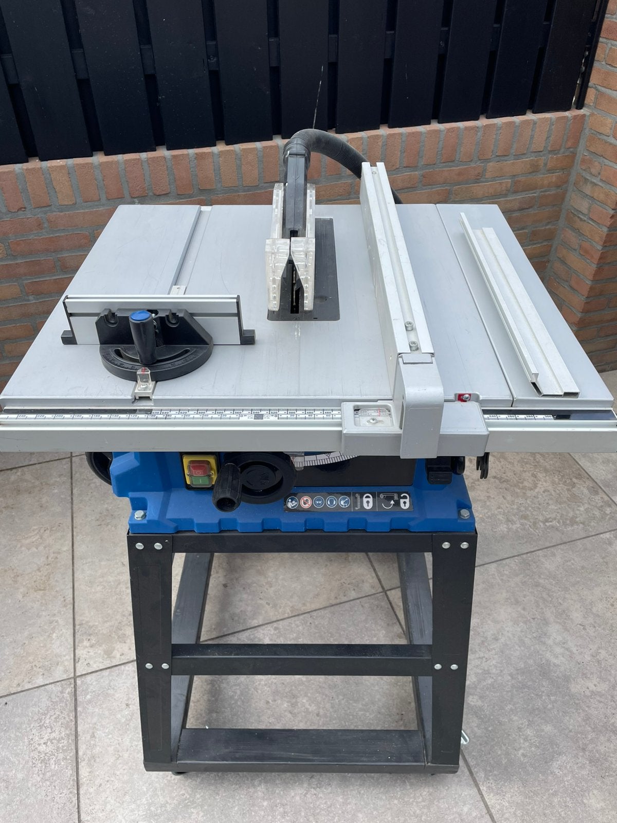 Sheppach Zaagtafel, Ophalen, Cirkelzaag, Zo goed als nieuw, 1200 watt of meer
