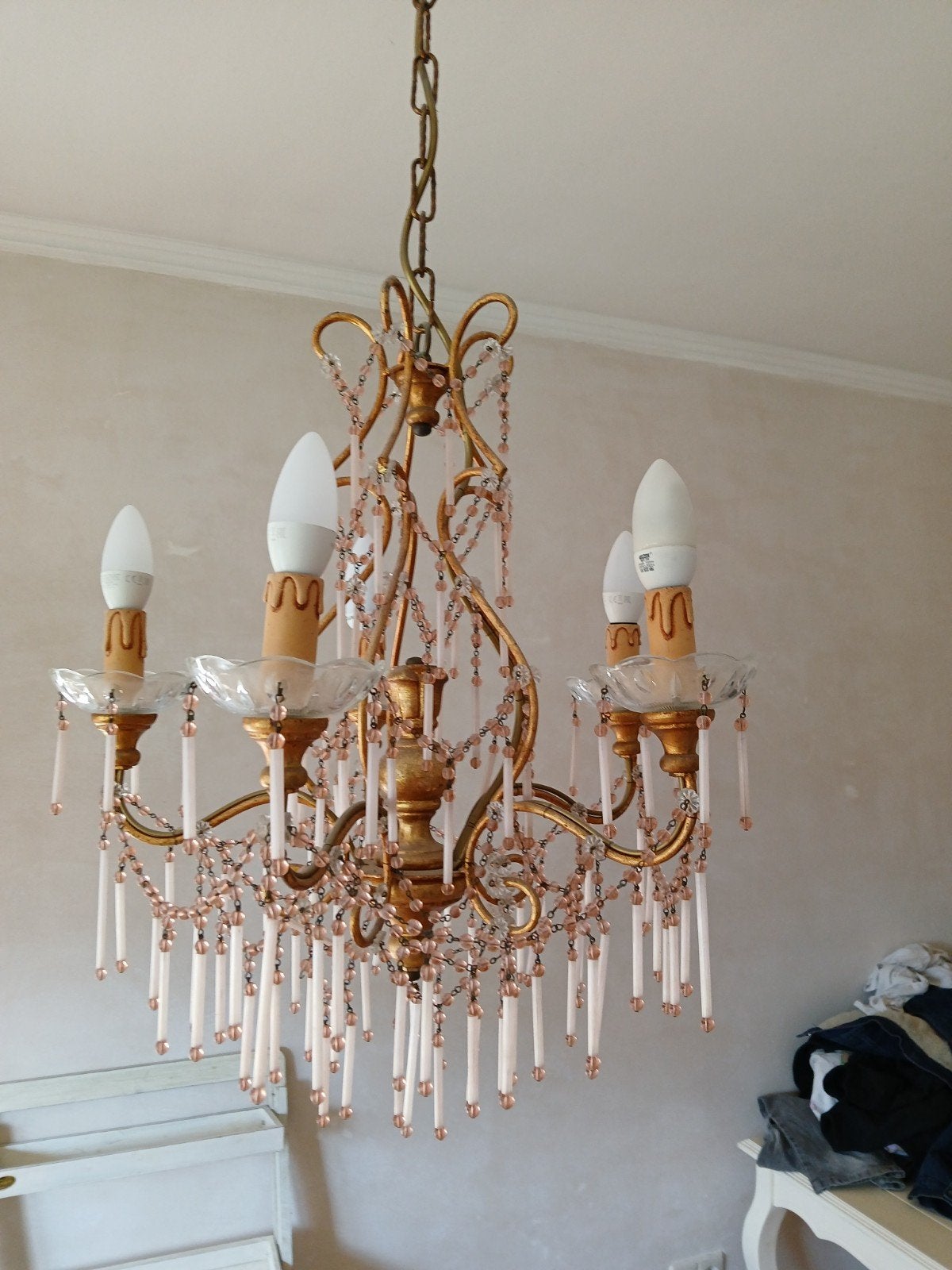 Antieke Hanglampen, Antiek en Kunst, Antiek | Lampen, Ophalen of Verzenden