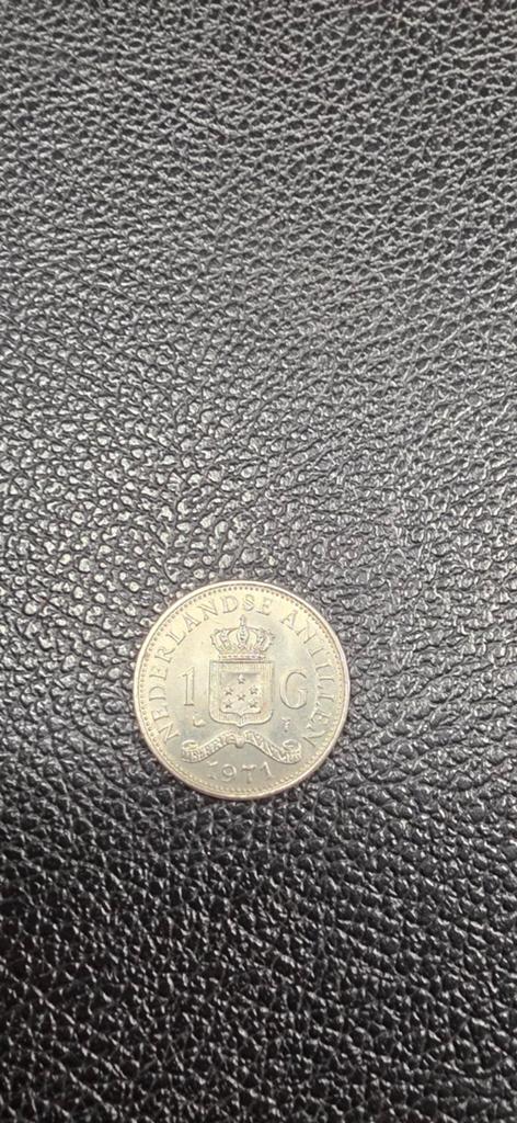 5#    Nederlandse antillen 1 gulden 1971, Ophalen of Verzenden, Midden-Amerika