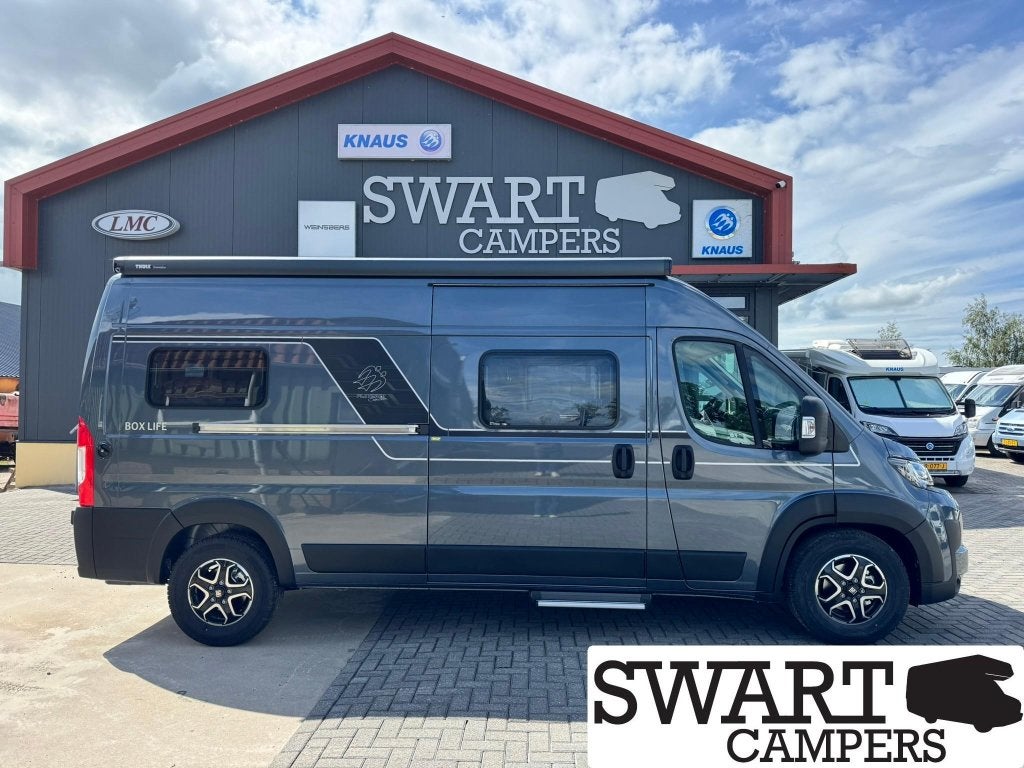 Knaus Boxlife 600 ME Platinum Selection, Maxi, Caravans en Kamperen, Automaat, Ringverwarming, Fiat, Koelkast