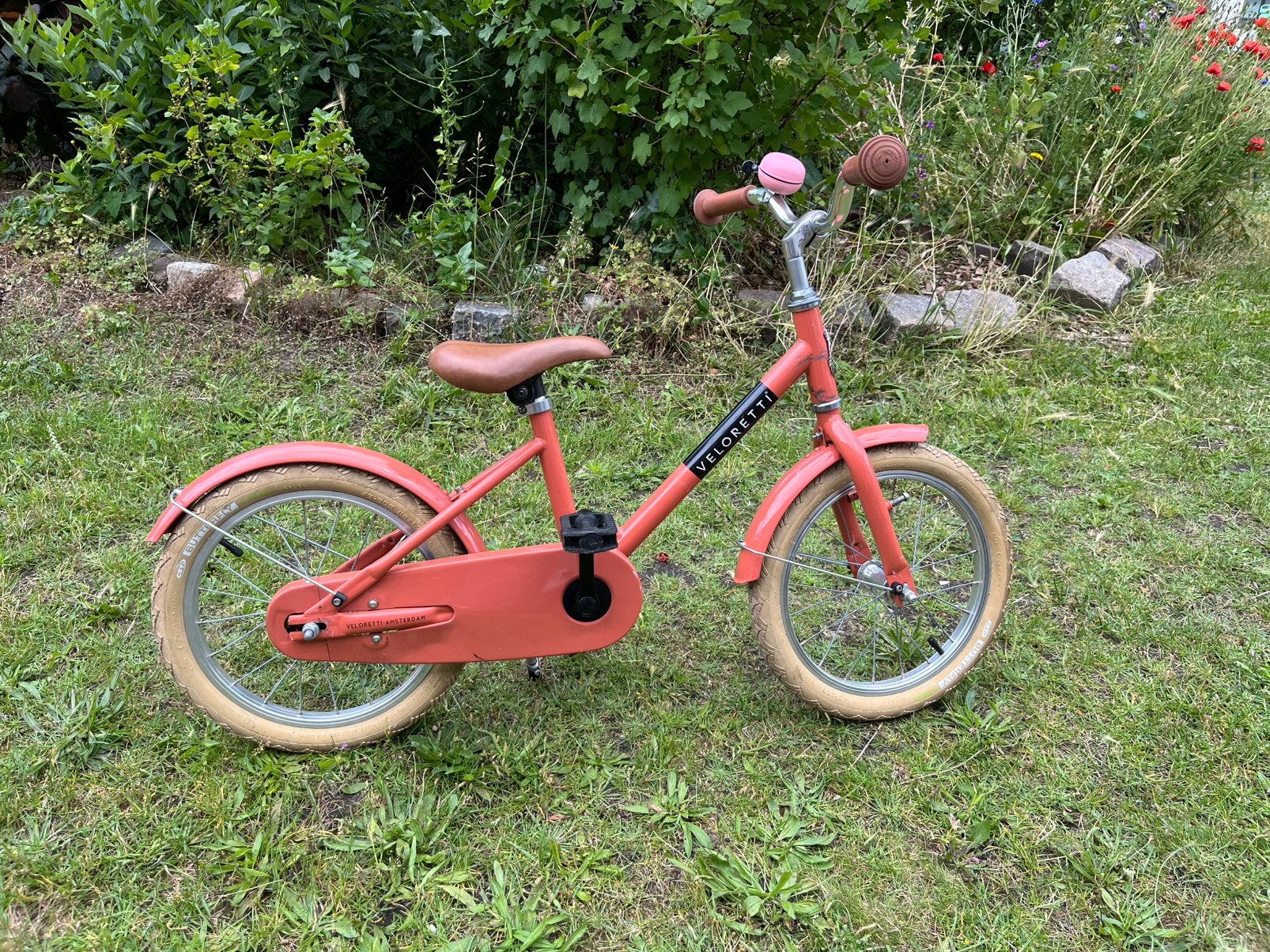Veloretti kinderfiets, Ophalen, Gebruikt, Terugtraprem, 16 tot 20 inch