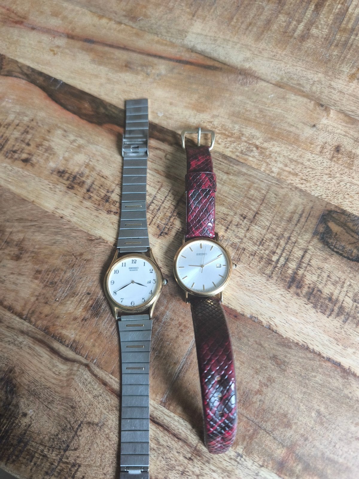 Seiko dames horloges retro vintage, Ophalen, Gebruikt, Staal, Seiko